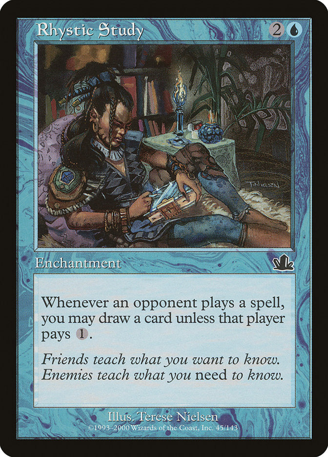 Rhystic Study [Prophecy] | Gate City Games LLC