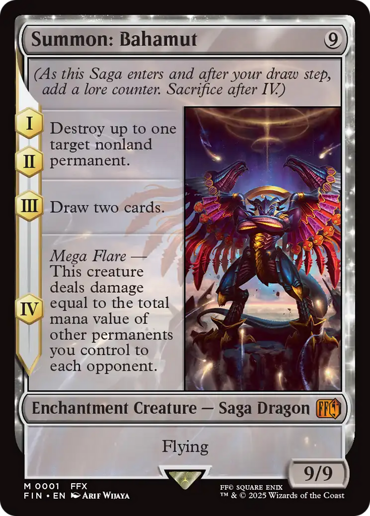 Summon: Bahamut [FINAL FANTASY] | Gate City Games LLC