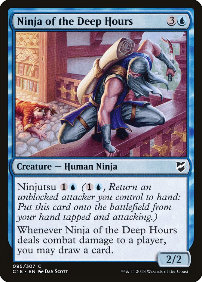 Ninja of the Deep Hours [Commander 2018] | Gate City Games LLC