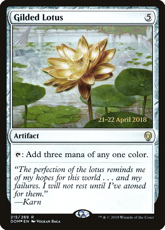 Gilded Lotus [Dominaria Prerelease Promos] | Gate City Games LLC