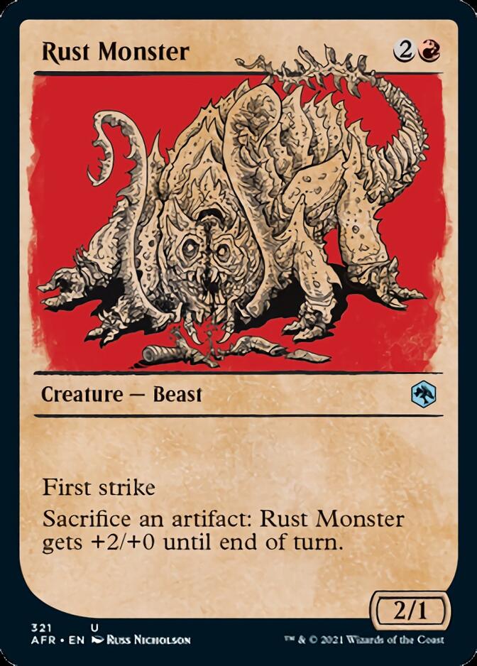 Rust Monster (Showcase) [Dungeons & Dragons: Adventures in the Forgotten Realms] | Gate City Games LLC