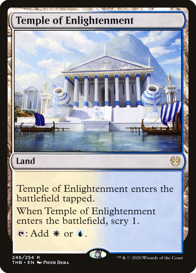 Temple of Enlightenment [Theros Beyond Death] | Gate City Games LLC