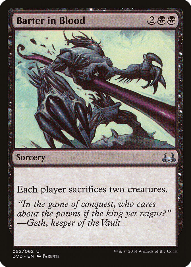 Barter in Blood (Divine vs. Demonic) [Duel Decks Anthology] | Gate City Games LLC