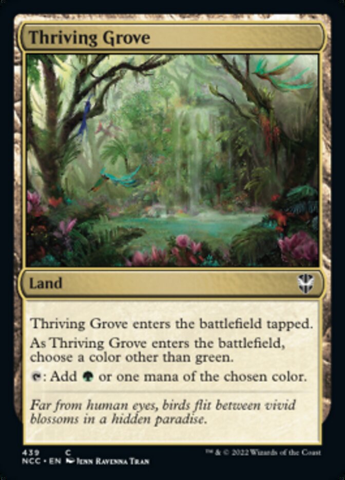 Thriving Grove [Streets of New Capenna Commander] | Gate City Games LLC