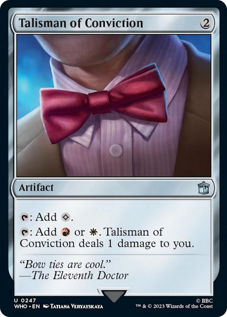 Talisman of Conviction [Doctor Who] | Gate City Games LLC