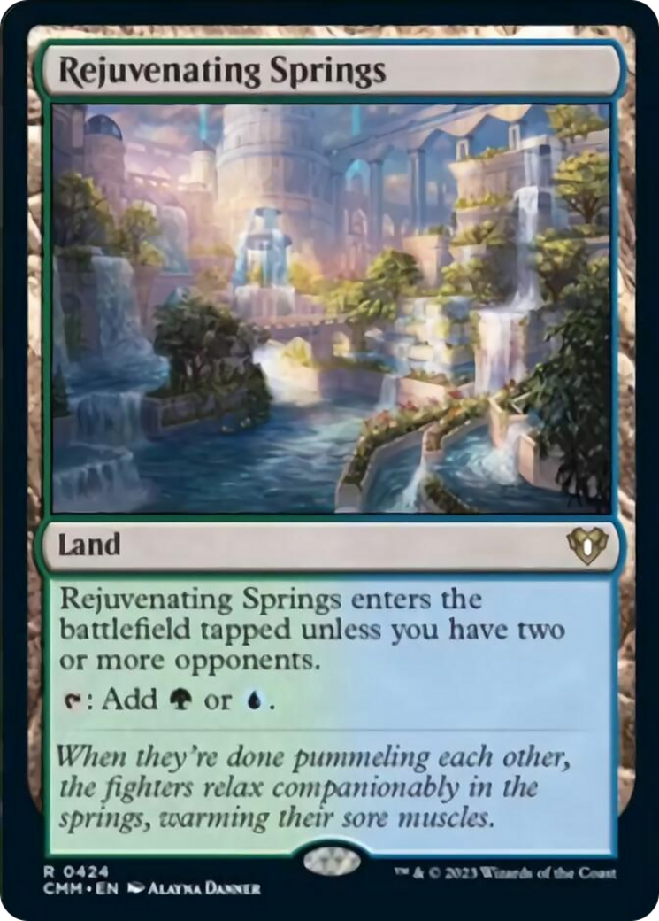 Rejuvenating Springs [Commander Masters] | Gate City Games LLC