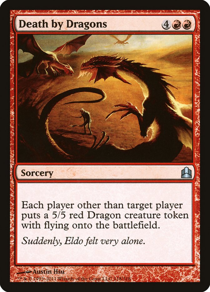 Death by Dragons [Commander 2011] | Gate City Games LLC