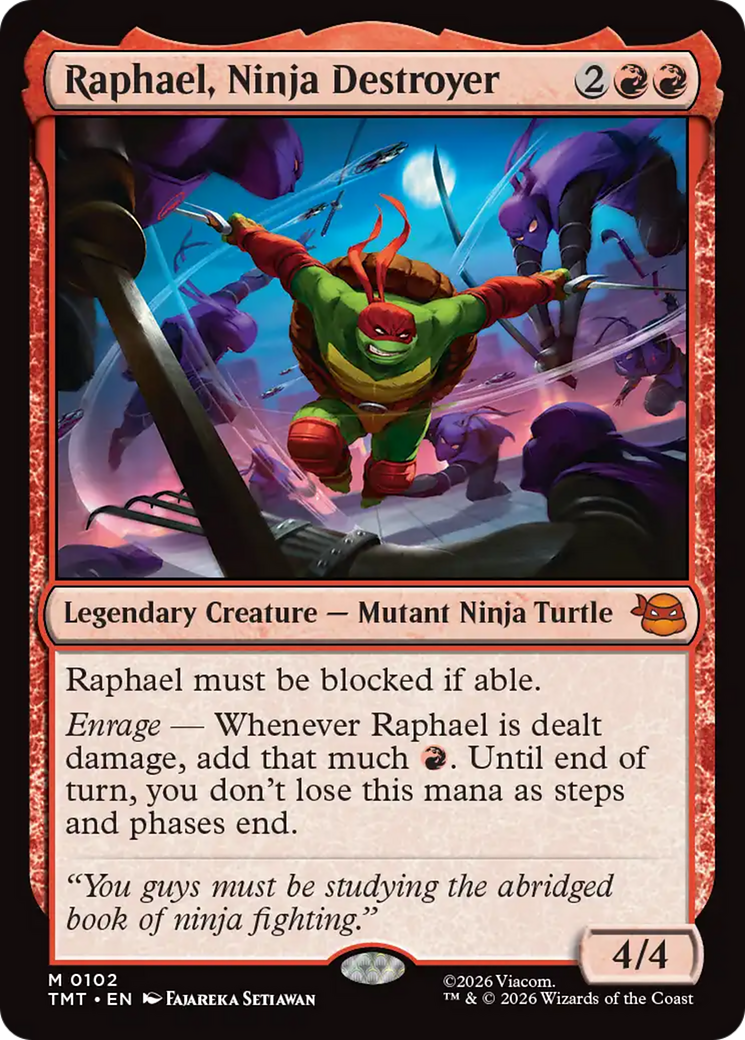 Raphael, Ninja Destroyer [Teenage Mutant Ninja Turtles] | Gate City Games LLC