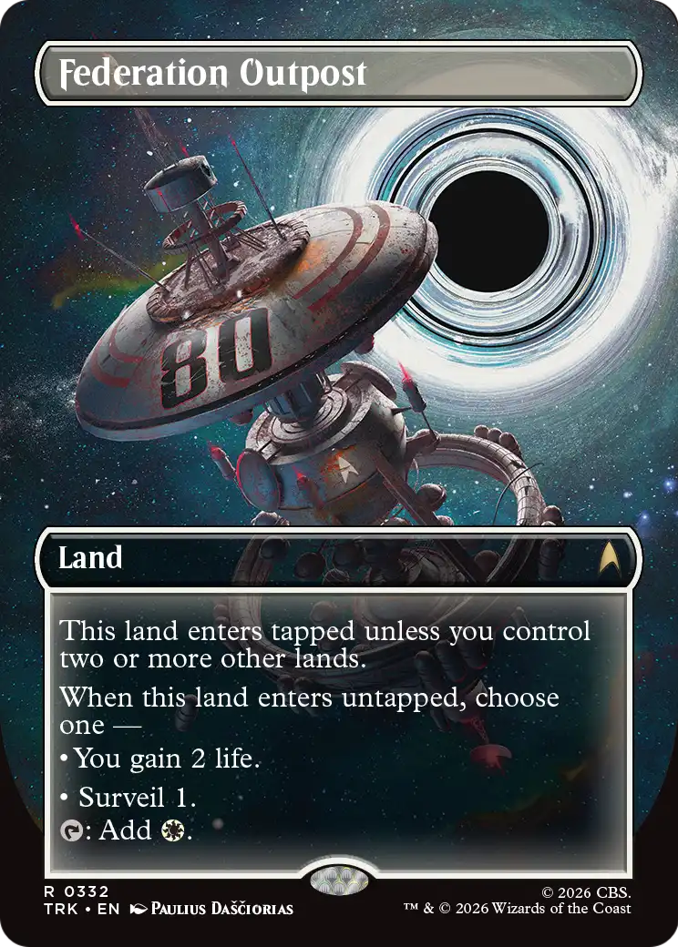 Federation Outpost (Borderless) [Star Trek] | Gate City Games LLC