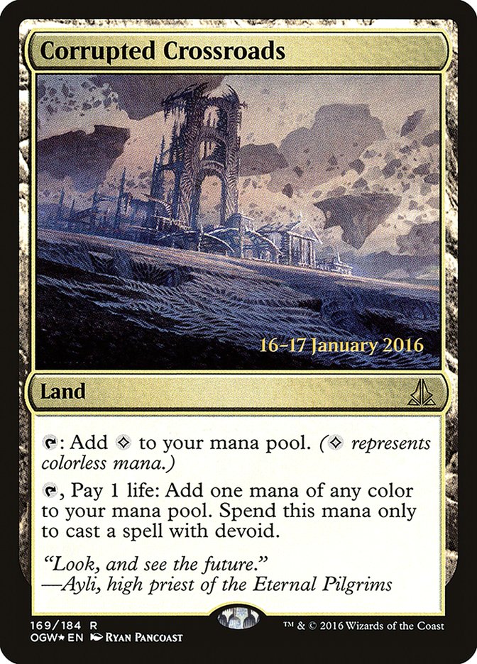 Corrupted Crossroads [Oath of the Gatewatch Prerelease Promos] | Gate City Games LLC