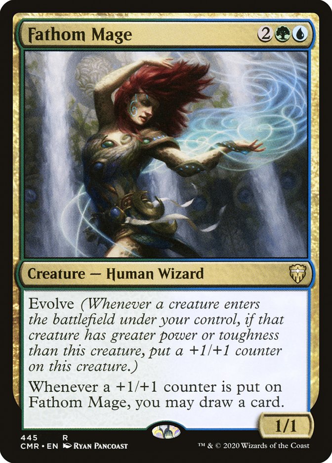 Fathom Mage [Commander Legends] | Gate City Games LLC