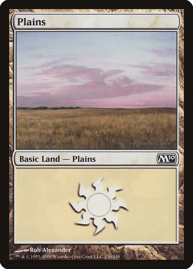 Plains (230) [Magic 2010] | Gate City Games LLC