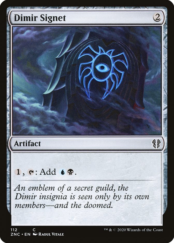 Dimir Signet [Zendikar Rising Commander] | Gate City Games LLC