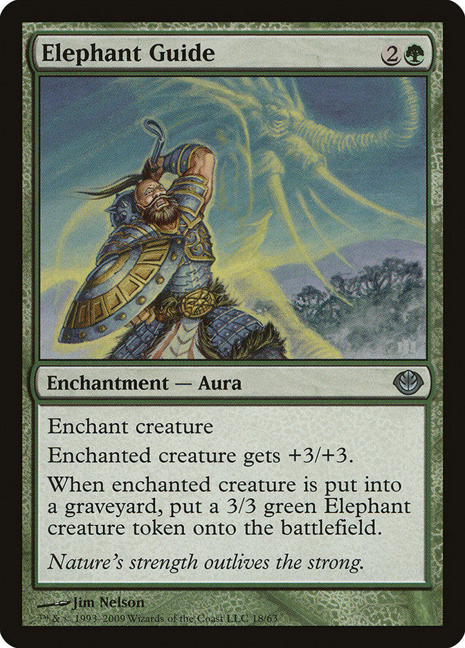 Elephant Guide [Duel Decks: Garruk vs. Liliana] | Gate City Games LLC