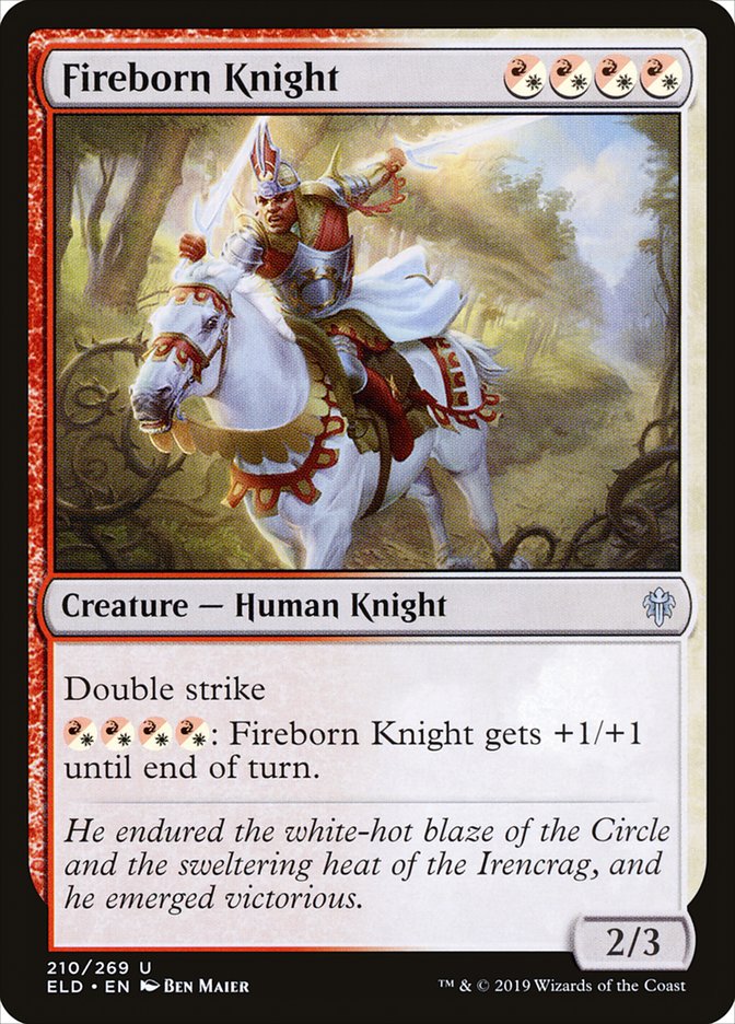 Fireborn Knight [Throne of Eldraine] | Gate City Games LLC