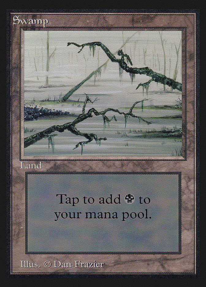 Swamp (Branches on Left and Right of Frame) [International Collectors' Edition] | Gate City Games LLC