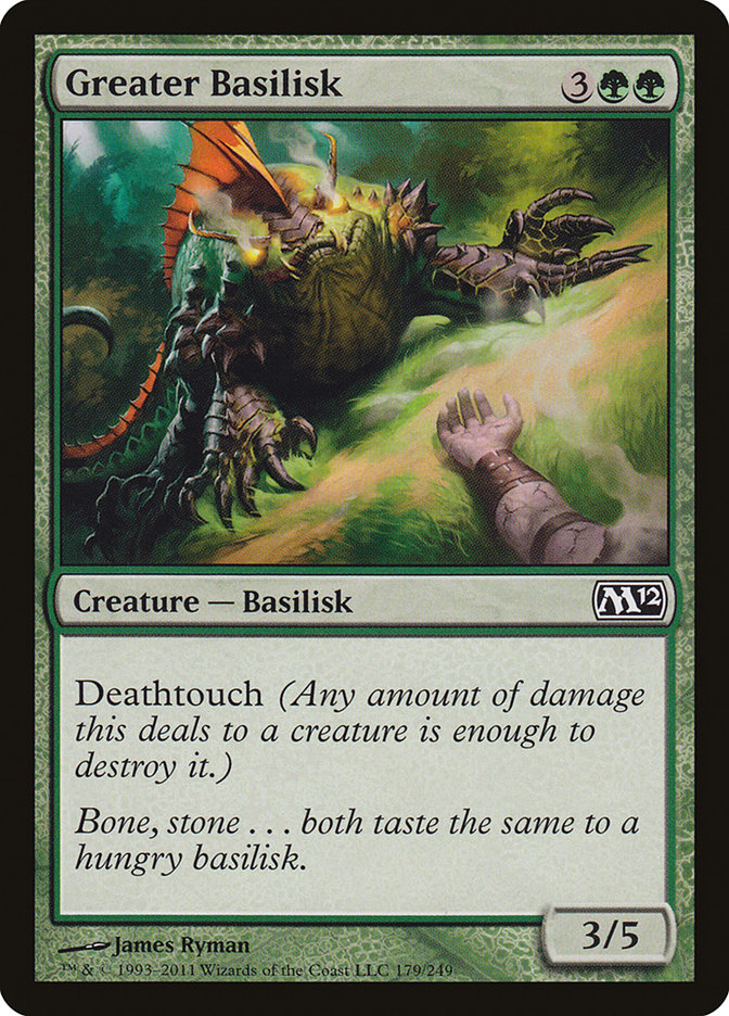 Greater Basilisk [Magic 2012] | Gate City Games LLC