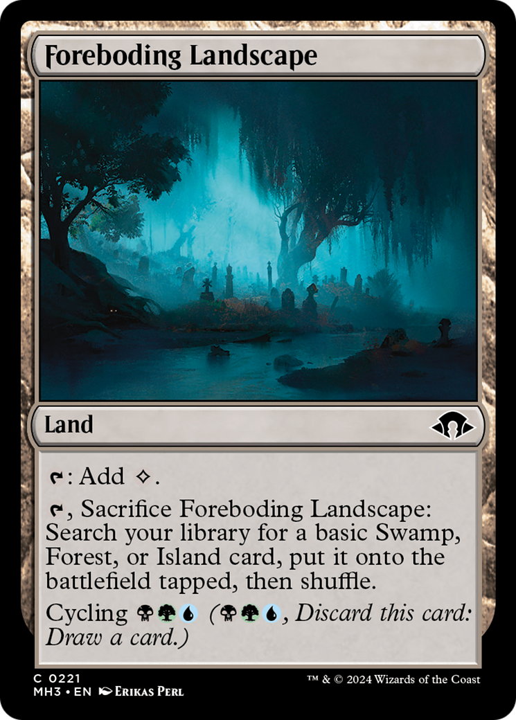 Foreboding Landscape [Modern Horizons 3] | Gate City Games LLC