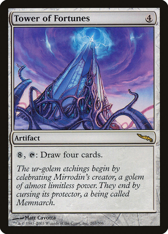 Tower of Fortunes [Mirrodin] | Gate City Games LLC