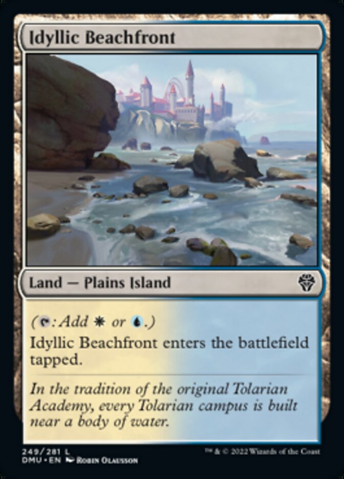 Idyllic Beachfront [Dominaria United] | Gate City Games LLC