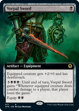 Vorpal Sword (Extended Art) [Dungeons & Dragons: Adventures in the Forgotten Realms] | Gate City Games LLC
