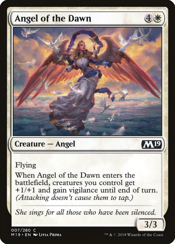 Angel of the Dawn [Core Set 2019] | Gate City Games LLC
