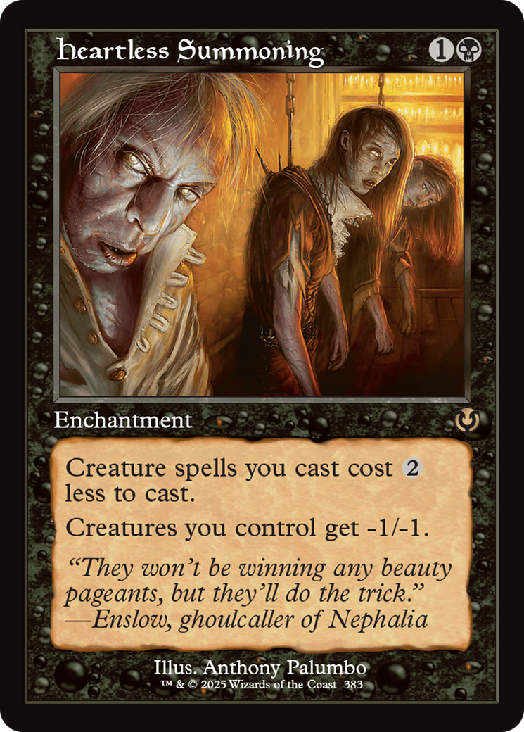 Heartless Summoning (Retro Frame) [Innistrad Remastered] | Gate City Games LLC