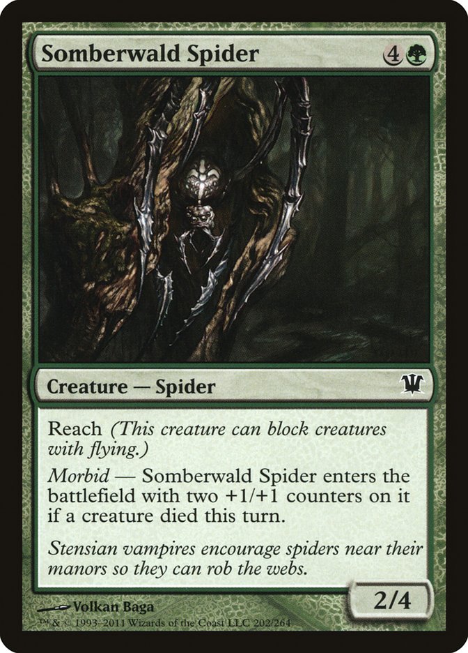 Somberwald Spider [Innistrad] | Gate City Games LLC