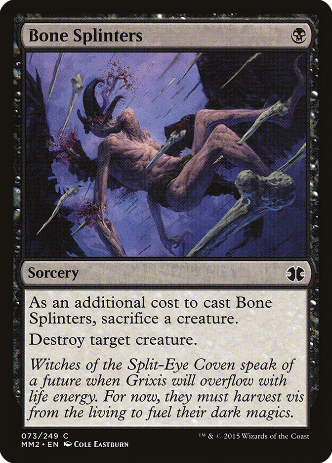 Bone Splinters [Modern Masters 2015] | Gate City Games LLC