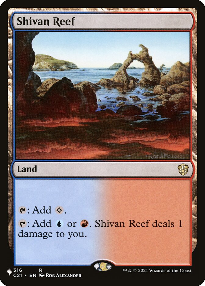 Shivan Reef [Secret Lair: Heads I Win, Tails You Lose] | Gate City Games LLC
