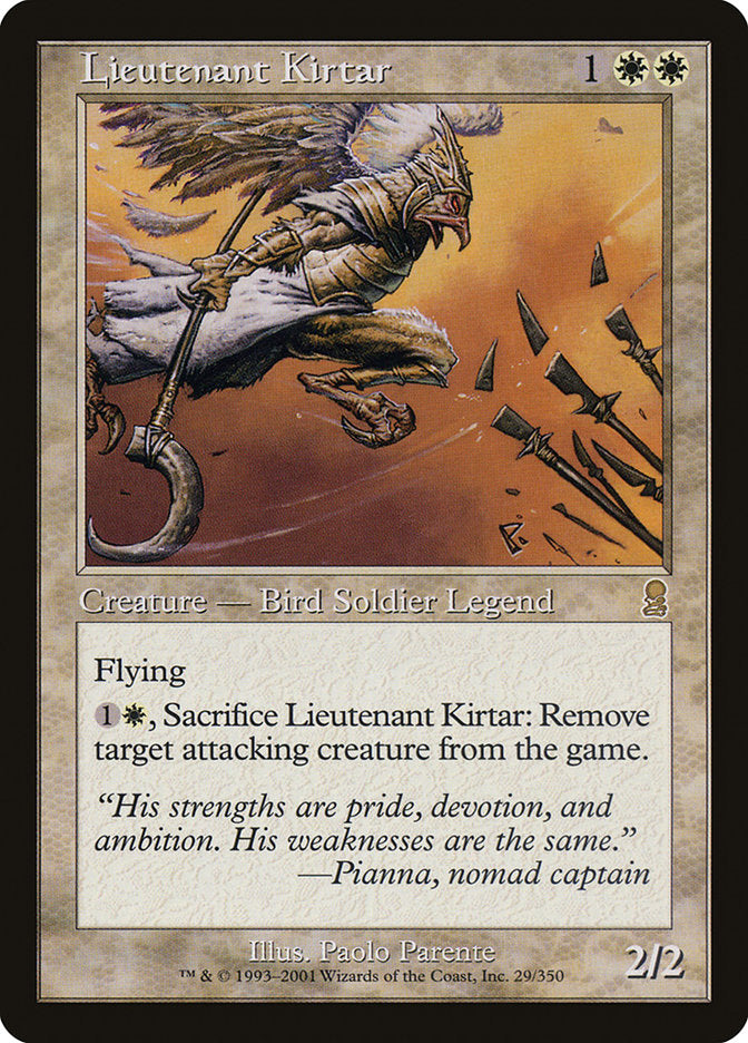 Lieutenant Kirtar [Odyssey] | Gate City Games LLC
