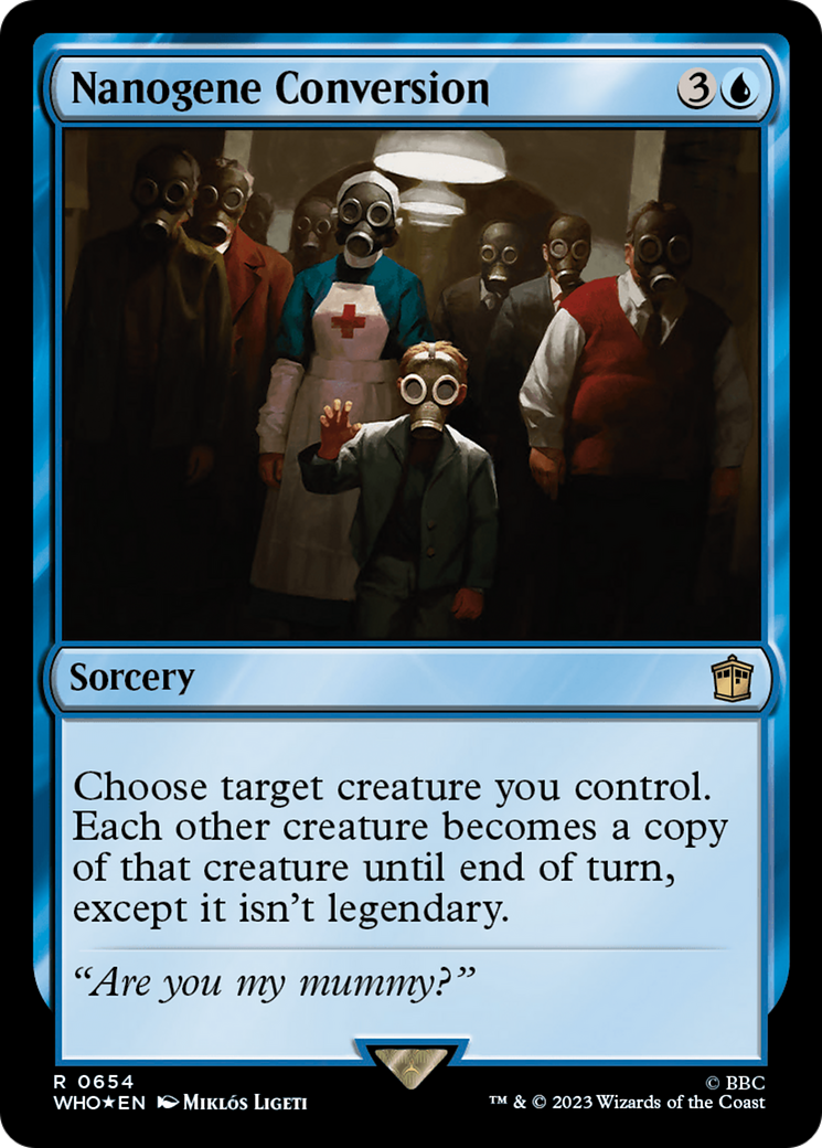 Nanogene Conversion (Surge Foil) [Doctor Who] | Gate City Games LLC
