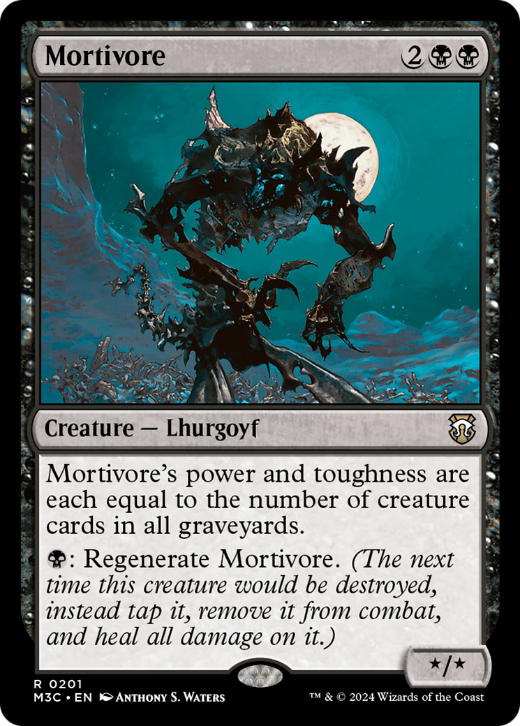 Mortivore (Ripple Foil) [Modern Horizons 3 Commander] | Gate City Games LLC