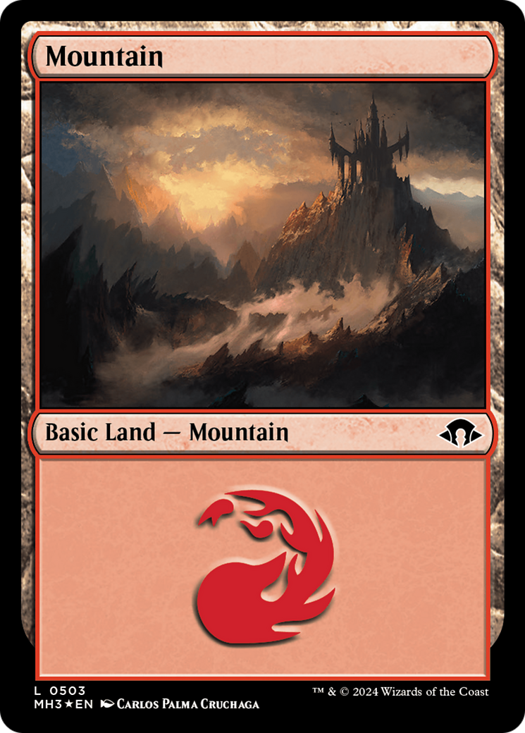 Mountain (0503) (Ripple Foil) [Modern Horizons 3] | Gate City Games LLC