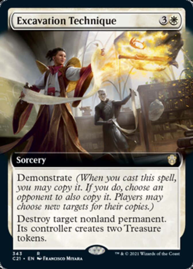 Excavation Technique (Extended Art) [Commander 2021] | Gate City Games LLC