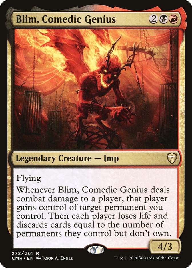 Blim, Comedic Genius [Commander Legends] | Gate City Games LLC