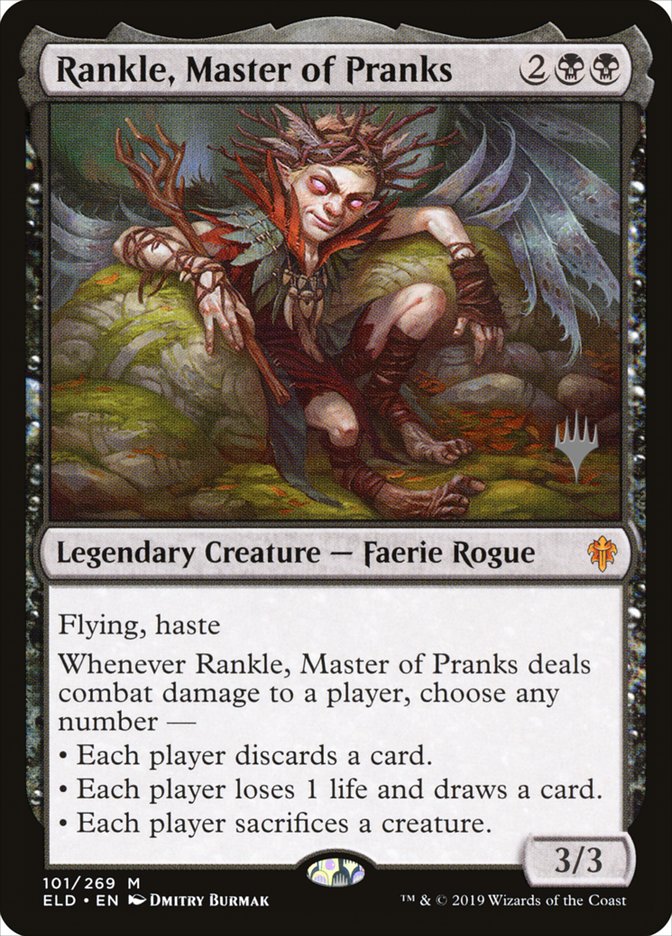 Rankle, Master of Pranks (Promo Pack) [Throne of Eldraine Promos] | Gate City Games LLC