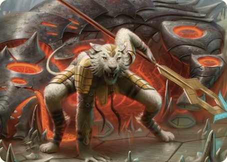 Sunspear Shikari Art Card [Commander Masters Art Series] | Gate City Games LLC
