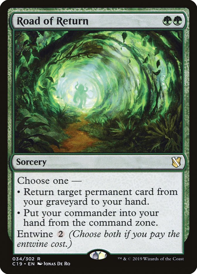 Road of Return [Commander 2019] | Gate City Games LLC