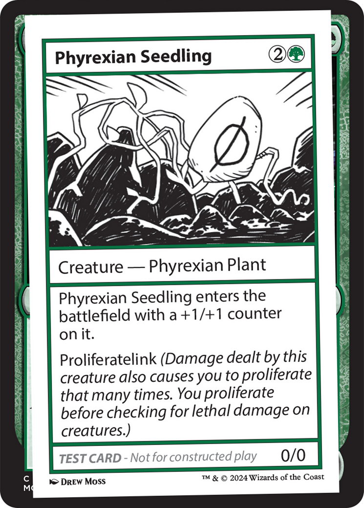 Phyrexian Seedling [Mystery Booster 2 Playtest Cards] | Gate City Games LLC