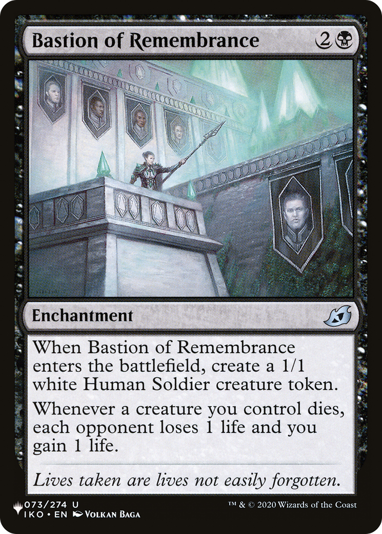 Bastion of Remembrance [The List Reprints] | Gate City Games LLC