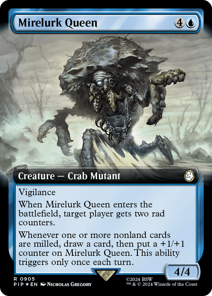 Mirelurk Queen (Extended Art) (Surge Foil) [Fallout] | Gate City Games LLC