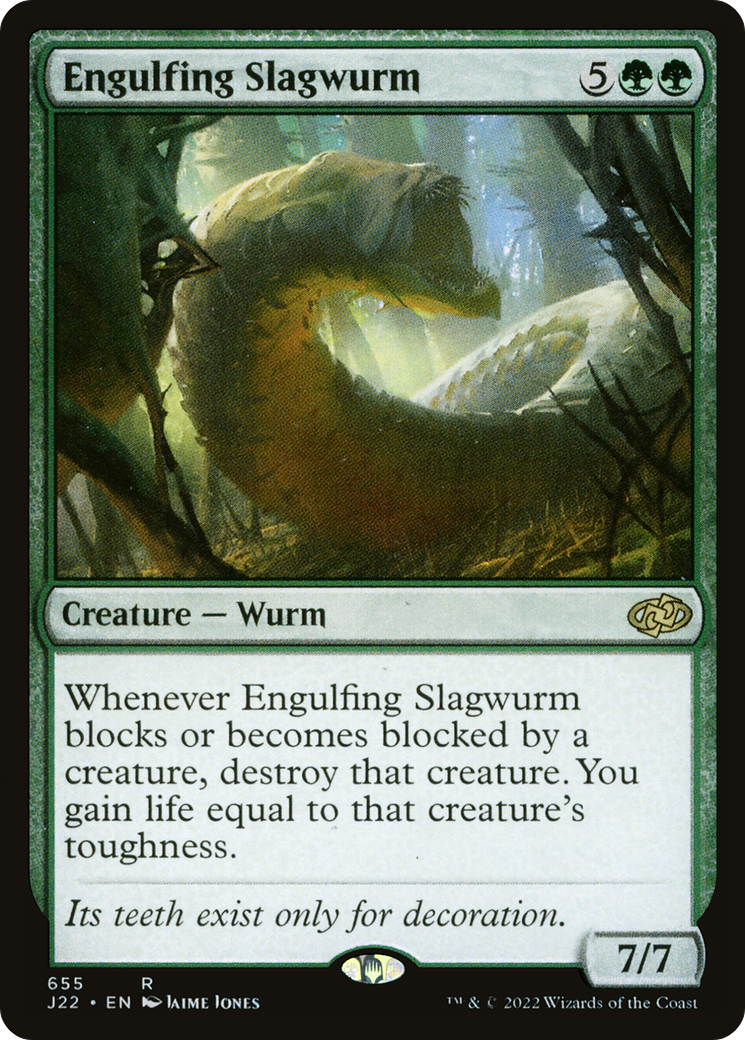 Engulfing Slagwurm [Jumpstart 2022] | Gate City Games LLC
