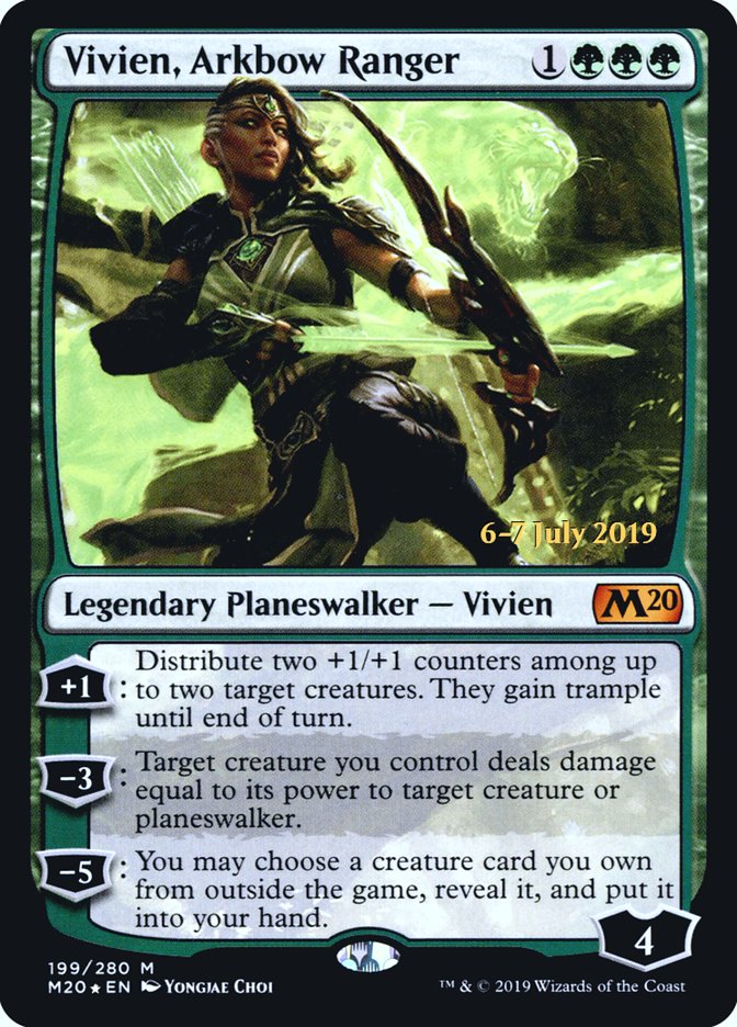 Vivien, Arkbow Ranger [Core Set 2020 Prerelease Promos] | Gate City Games LLC