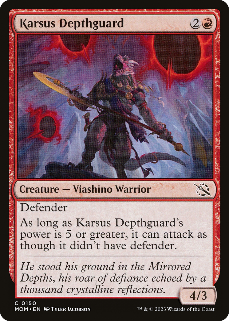 Karsus Depthguard [March of the Machine] | Gate City Games LLC