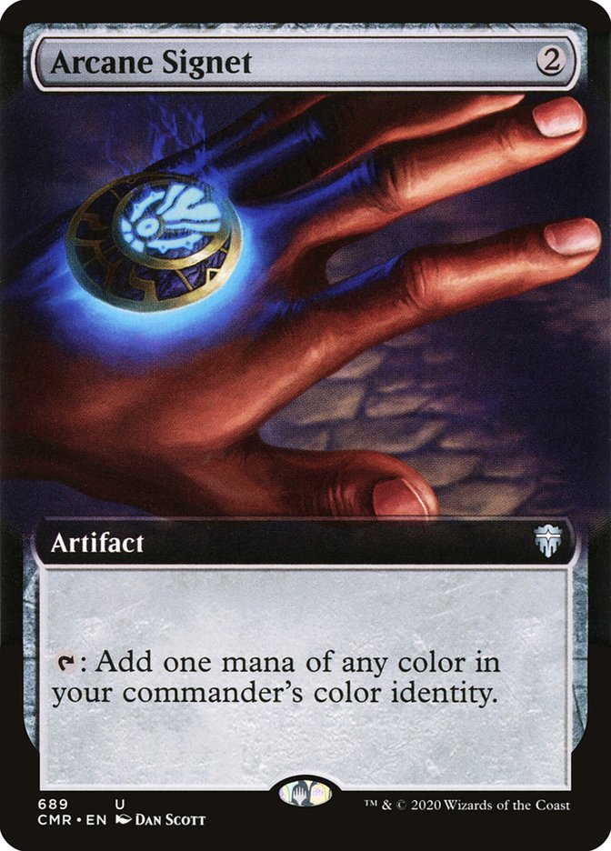 Arcane Signet (Extended Art) [Commander Legends] | Gate City Games LLC