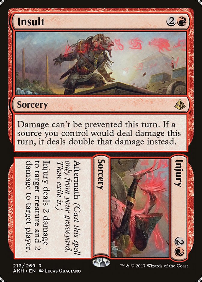 Insult // Injury [Amonkhet] | Gate City Games LLC
