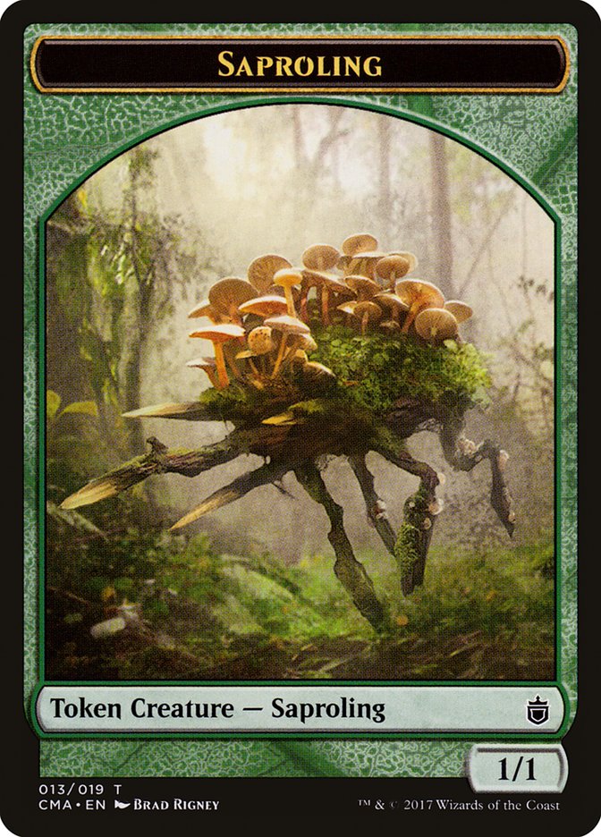 Saproling Token [Commander Anthology Tokens] | Gate City Games LLC
