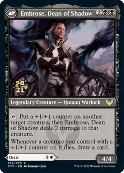 Shaile, Dean of Radiance // Embrose, Dean of Shadow [Strixhaven: School of Mages Prerelease Promos] | Gate City Games LLC