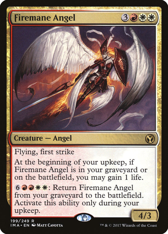 Firemane Angel [Iconic Masters] | Gate City Games LLC